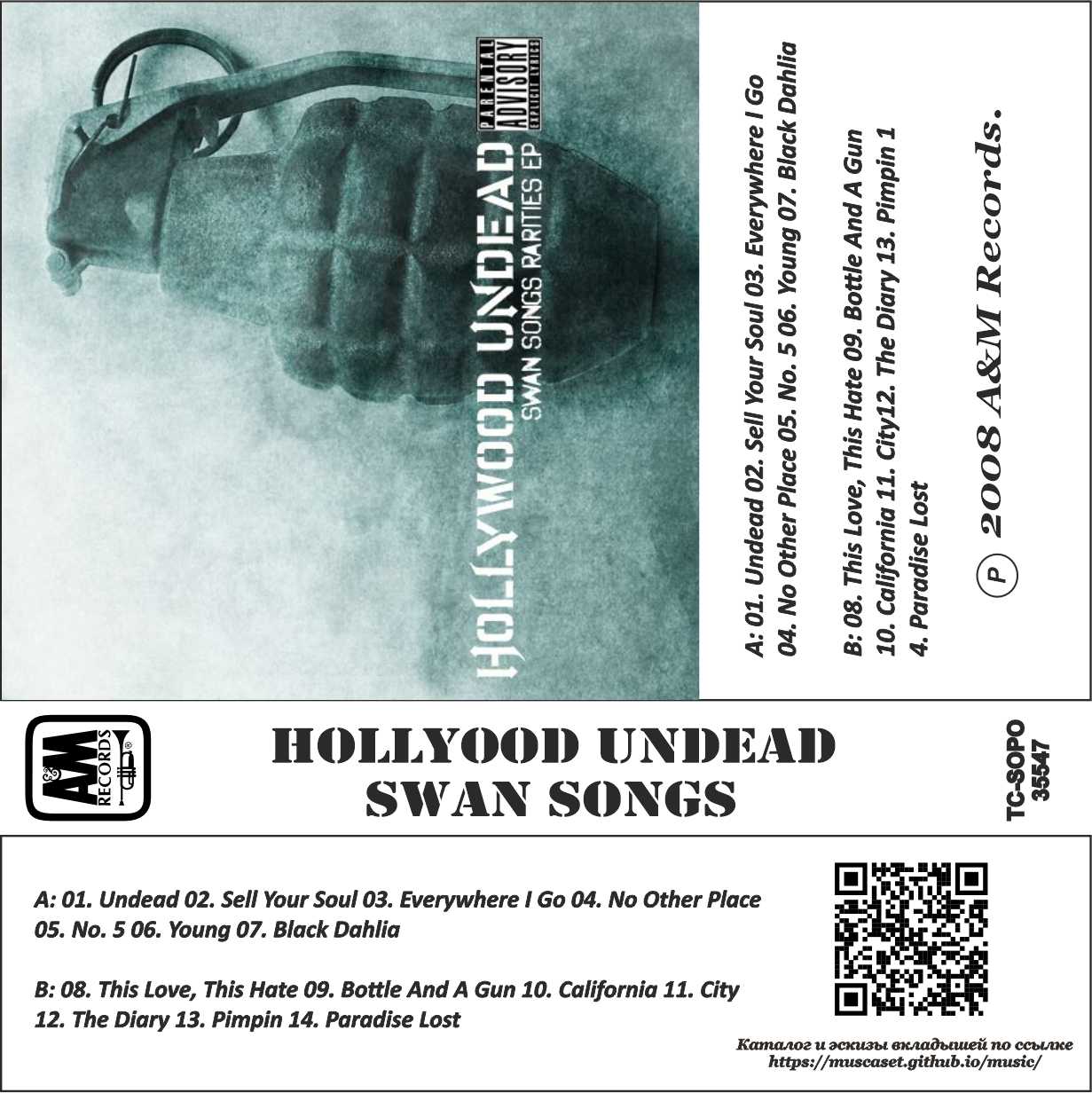 Hollywood Undead–Swan Songs